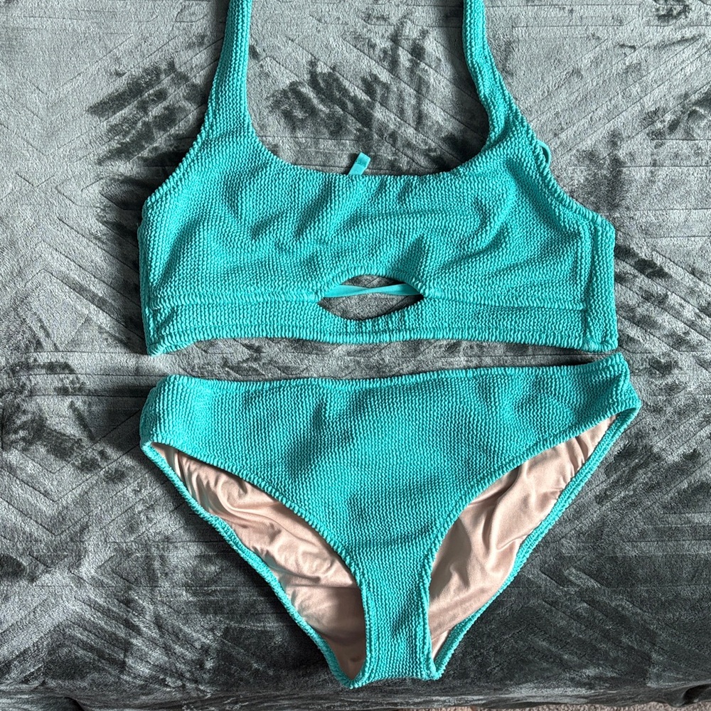 Shade & Shore Teal Bikini Set